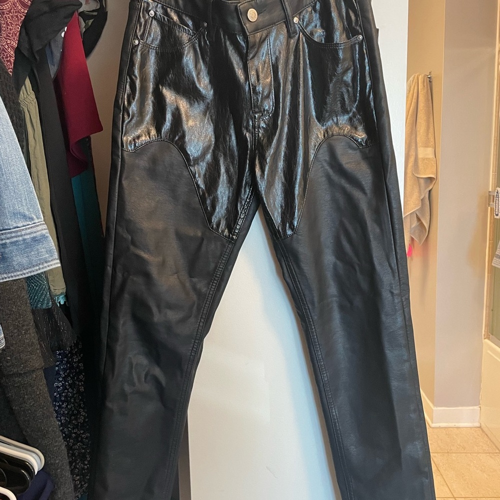 Asos Riley Coated Skinny Jean